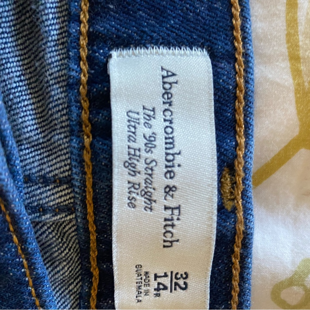 Abercrombie & Fitch jeans.